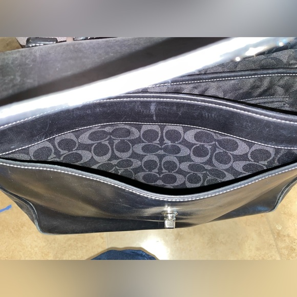 Coach Bags Coach Leather Laptop Bag Briefcase Travel Work Bag Vintage Glovetanned Leather